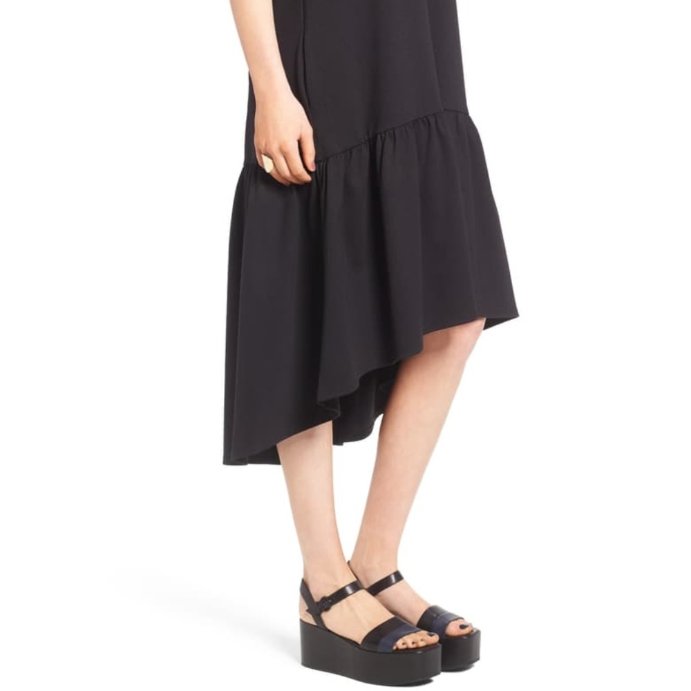 NEW Flowy Sundress Midi Dress Pockets Like The Row - Picture 6 of 8